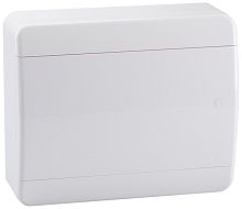 Бокс пластиковый Кэаз OptiBox ЩРН-П-12 P-BNN-2-12-IP41 (240х290х102мм) IP40 белая дверца картинка 